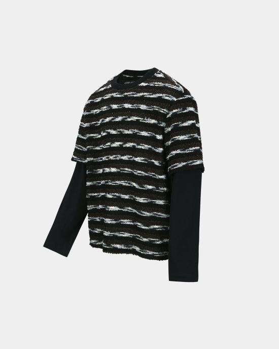  앤더슨벨 스웨터 atb1373u BLACK BROWN DOM - ANDERSSON BELL