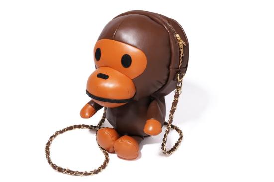  베이프 숄더백 002SGL802002BRW BROWN DOM