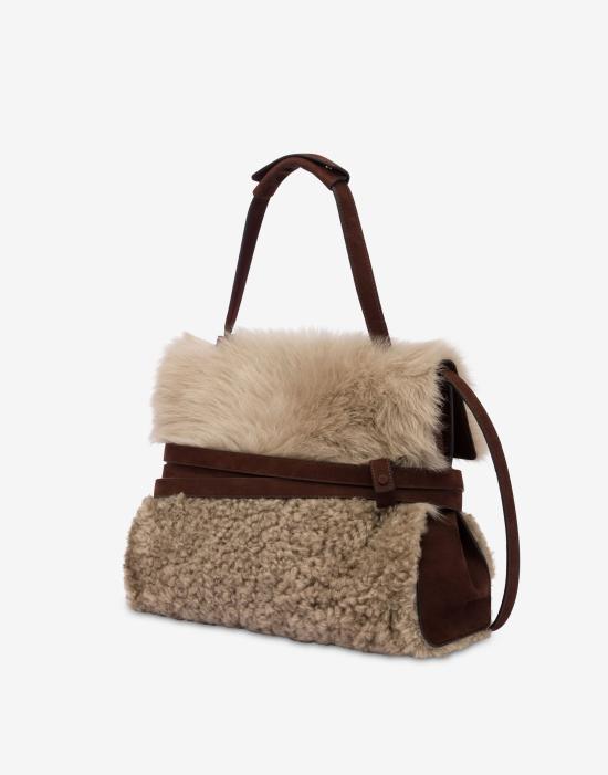 25FW 모스키노 숄더백 POLMC4050PP1NOM1POL10A Beige DOM - MOSCHINO