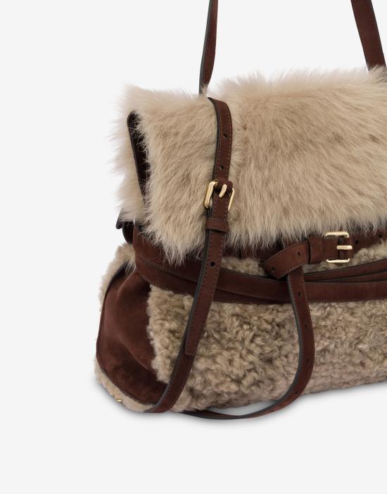 25FW 모스키노 숄더백 POLMC4050PP1NOM1POL10A Beige DOM - MOSCHINO