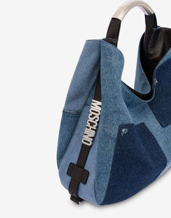 25FW 모스키노 숄더백 POLMC4048PP1NOO5POL70A Blue DOM - MOSCHINO