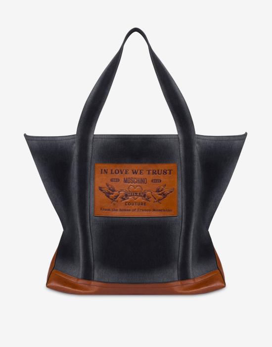 25FW 모스키노 숄더백 POLMC4242PP0NOO1POL00A Black DOM