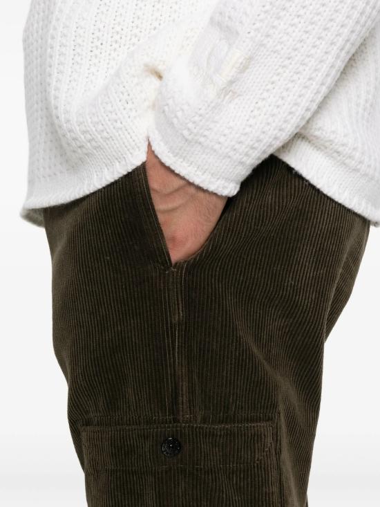 25FW 스톤 아일랜드 스트레이트 팬츠 K2S153100039S0212V0054 MILITARY GREEN DOM - STONE ISLAND