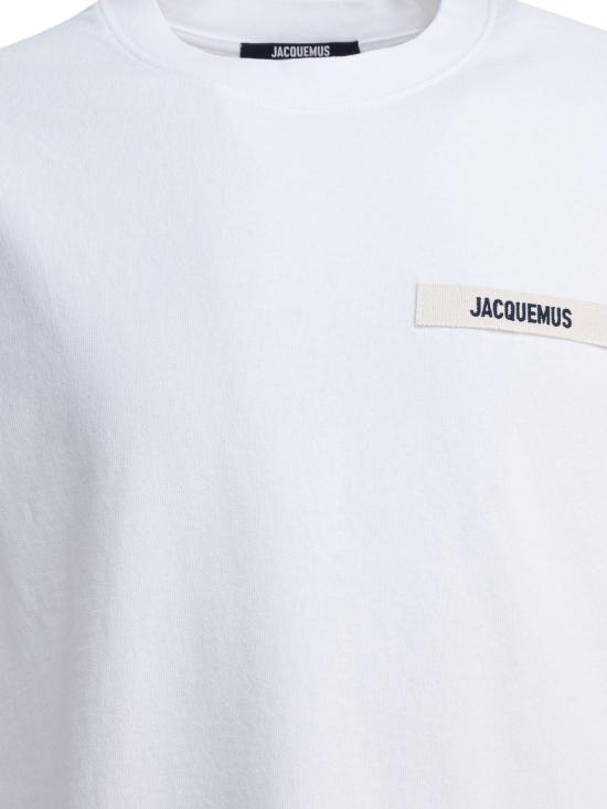 25FW 자크뮈스 폴로 티셔츠 TSM00133AJ00226 AJ00226100 WHITE - JACQUEMUS