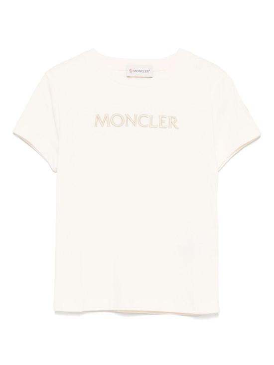 25FW [키즈] 몽클레어 폴로 셔츠 K2 954 8C000 16 89AT9050 BEIGE