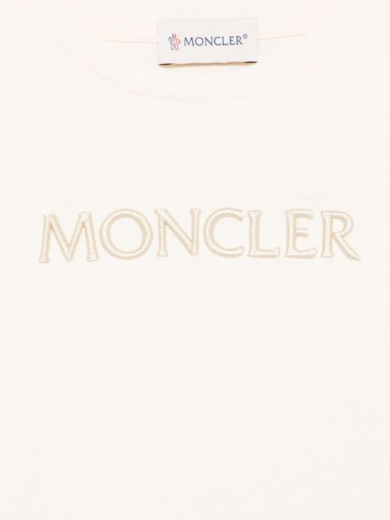 25FW [키즈] 몽클레어 폴로 셔츠 K2 954 8C000 16 89AT9050 BEIGE - MONCLER