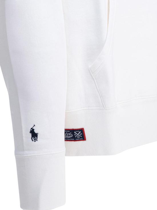 25FW 폴로 랄프로렌 긴팔 티셔츠 710967431005 DECKWASH WHITE - POLO RALPH LAUREN