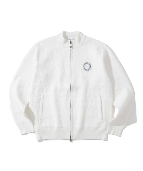  마크앤로나 봄버 자켓 MLM4CAB10 WHITE DOM