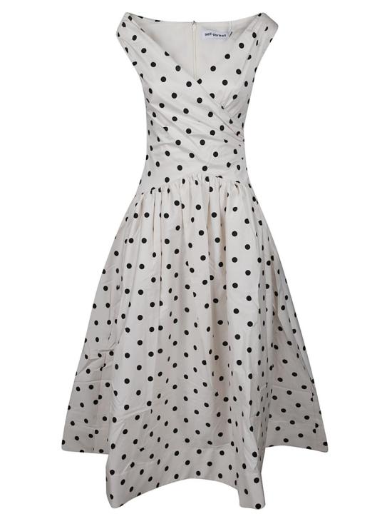 26SS 셀프 포트레이트 롱 원피스 RS26209MC Beige