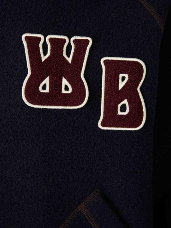 25FW 웨일즈보너 봄버 자켓 MA25JE18 JE04 503NAVY MIDNIGHT BLUE - WALES BONNER