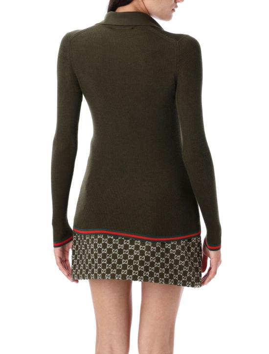 25FW 구찌 스웨터 25A810315XKD8J 3450 MILTARY GREEN - GUCCI