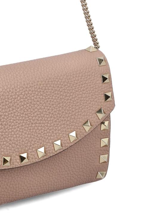 25FW 발렌티노 가라바니 락스터드 체인 장지갑 7W2P0AR6VSHP45 AI25 MULTICOLOR - VALENTINO GARAVANI