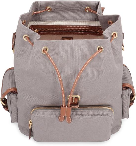 25FW 미우미우 백팩 5BZ042VOOO2IBQ F04KC GREY - MIU MIU