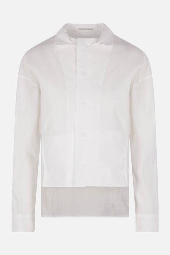 25FW 요지 야마모토 셔츠 FLB66004OFFWHITE Beige