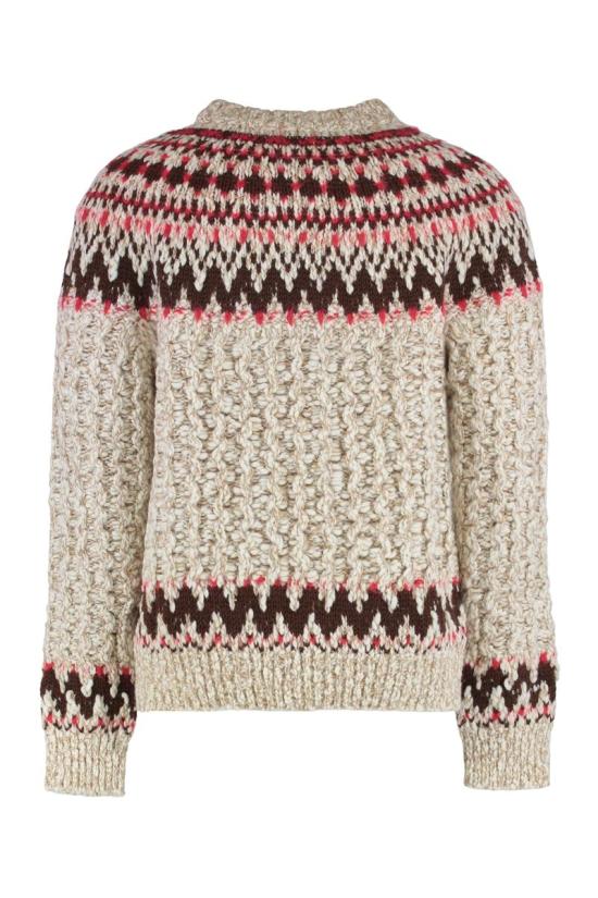 25FW 몽클레어 스웨터 K20919C00003M7948 F02 Beige - MONCLER