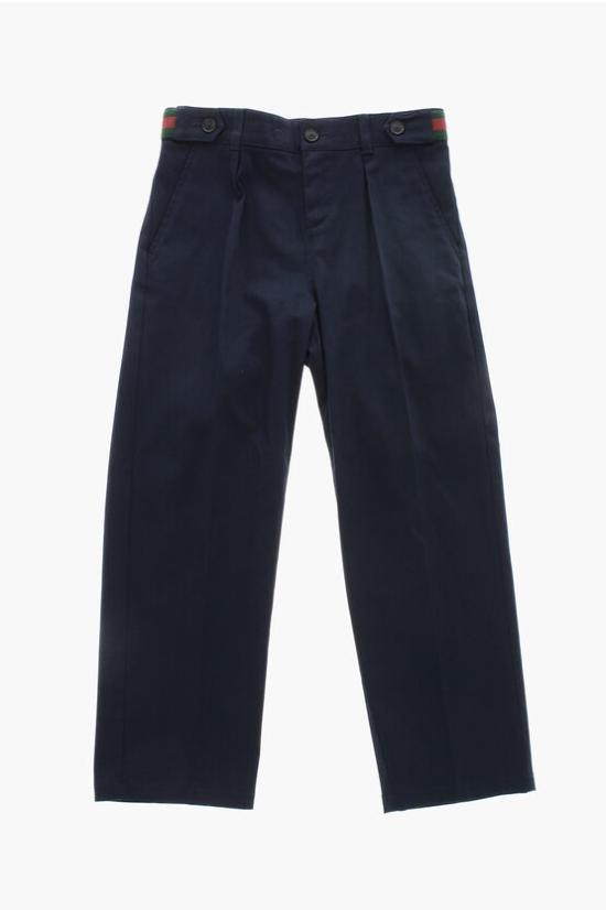  [키즈] 구찌 스트레이트 팬츠 737990XWA0I 4080 Blue