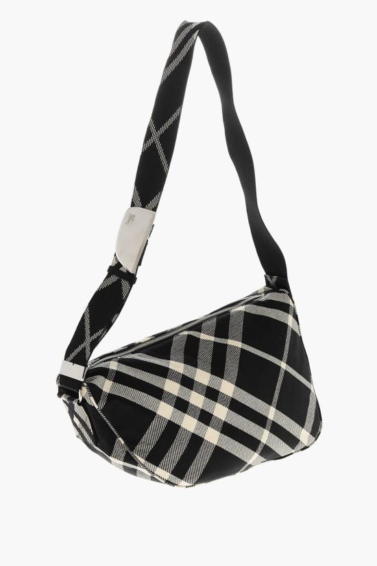 버버리 숄더백 8089304153462 A1189 Black White - BURBERRY