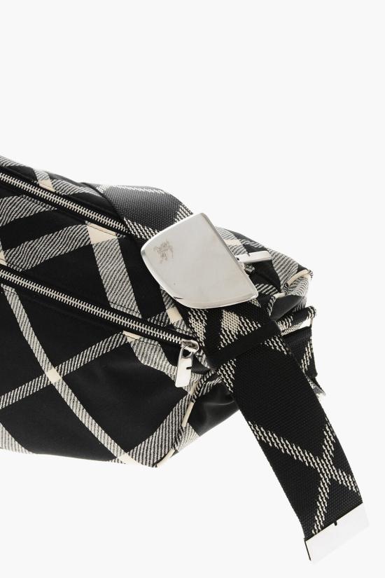  버버리 숄더백 8089304153462 A1189 Black White - BURBERRY