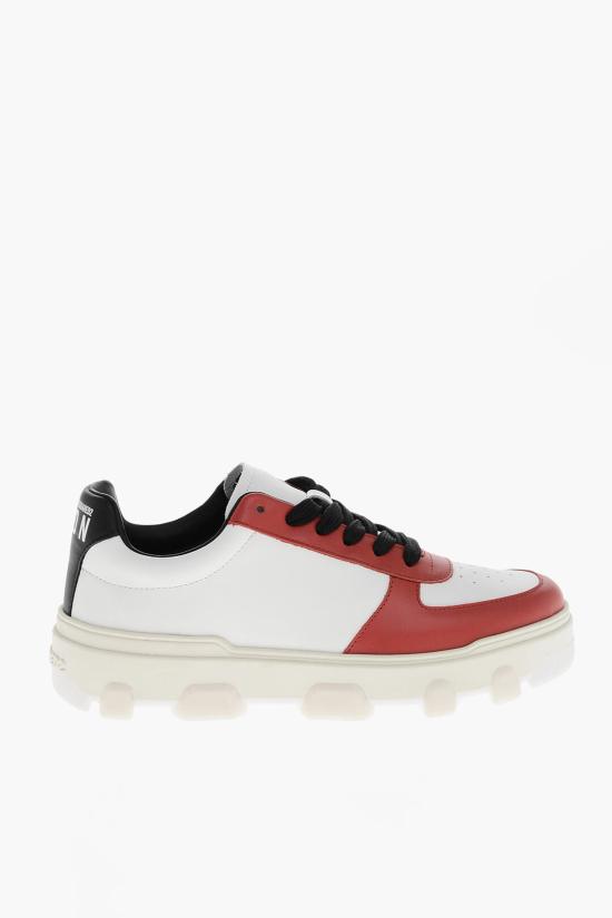  디스퀘어드2 스니커즈 S82SNM0350 SJ01502228 M1899 Rosso Bianco e Nero - DSQUARED2