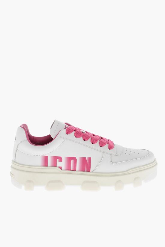  디스퀘어드2 스니커즈 S83SNW0334 SJ01507270 M1630 Bianco Rosa - DSQUARED2