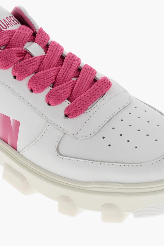  디스퀘어드2 스니커즈 S83SNW0334 SJ01507270 M1630 Bianco Rosa - DSQUARED2