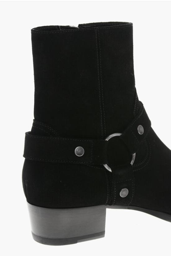  생로랑 부츠 443190 D5X00 1000 Black - SAINT LAURENT