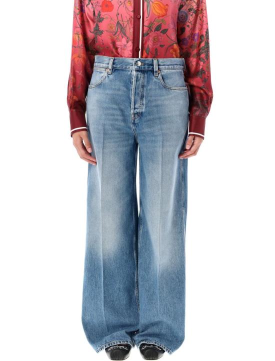 25FW 구찌 데님 팬츠 25A816971XDC7S 4009 BLUE