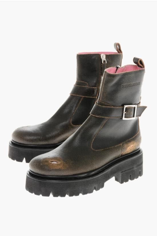  디스퀘어드2 부츠 ABW0188238070065081 Brown