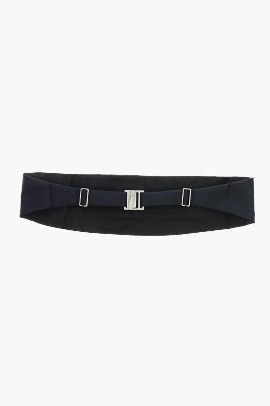  꼬르넬리아니 패브릭 벨트 91U917 3120607 002 Blue - CORNELIANI