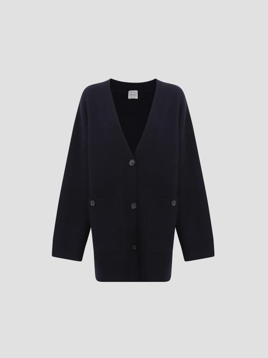 25FW 토템 후드 티셔츠 254WRT0572YA0126 016 NAVY