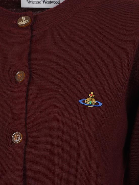 25FW 비비안웨스트우드 BEA 베아 니트 가디건 1803002PY0006 H410 BRICK - VIVIENNE WESTWOOD