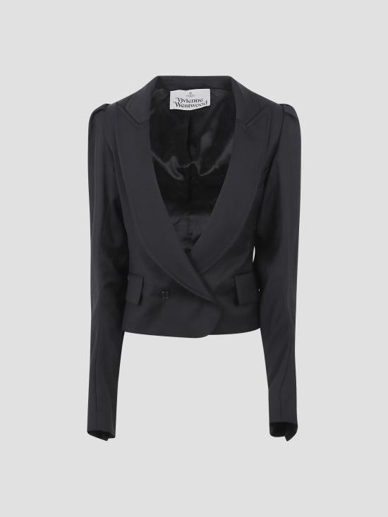 25FW 비비안웨스트우드 자켓 1401007UW01A2 N401 BLACK