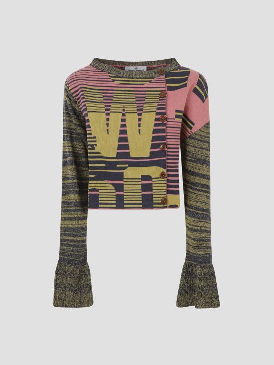 25FW 비비안웨스트우드 후드 티셔츠 1803006XY0043 O102 MULTI