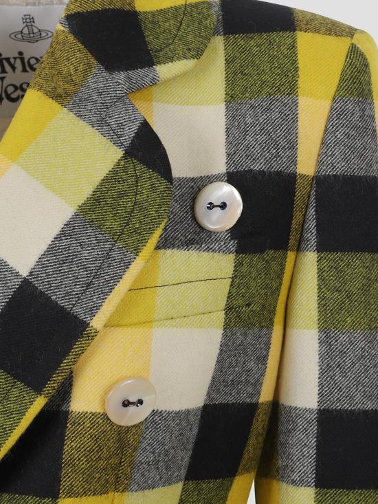 25FW 비비안웨스트우드 자켓 1401007PW018Q E206 PIXEL CHECK - VIVIENNE WESTWOOD