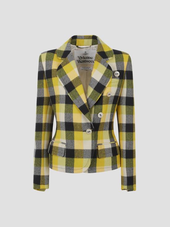 25FW 비비안웨스트우드 자켓 1401007PW018Q E206 PIXEL CHECK