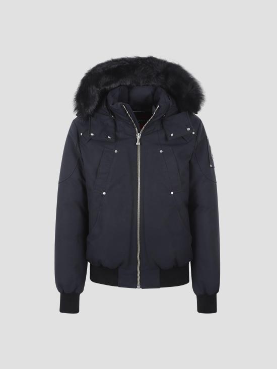 25FW 무스너클 오리지널 벨라스틱 네오시어 봄버 자켓 오리지널 벨라스틱 네오시어 봄버  M35MB000S 546 NAVY W BLK SH