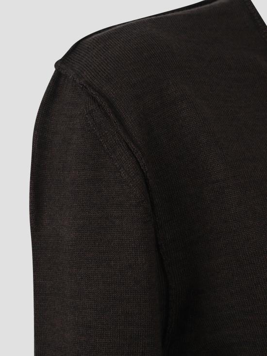 25FW 르메르 후드 티셔츠 TO1250LK087 BR397 DARK CACAO - LEMAIRE