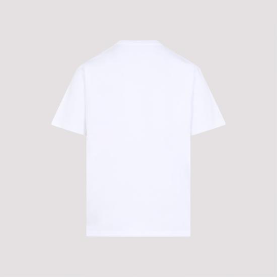 25FW 구찌 프린트 디테일 코튼 저지 티셔츠 796395 XJHC9 9692 WHITE MIX - GUCCI