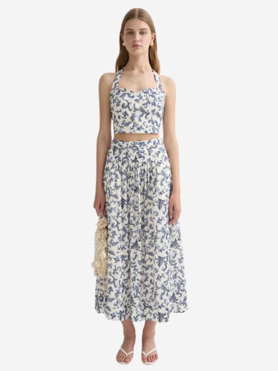  포제 블라우스 포세 루 홀터 탑 - POSSE