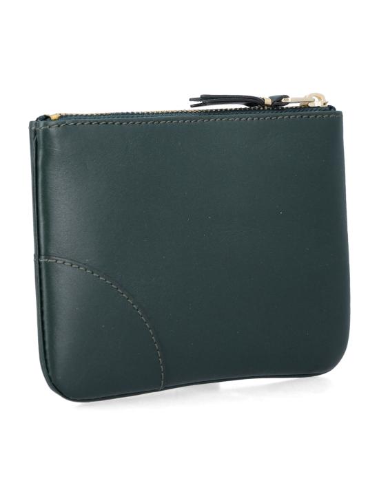 26SS 꼼데가르송 클래식 레더 라인 파우치 SA8100 5 Verde - COMME DES GARCONS