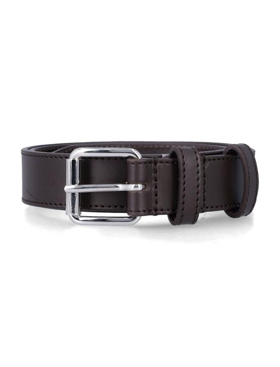 26FW 꼼데가르송 가죽 벨트 SA0912CF Marrone