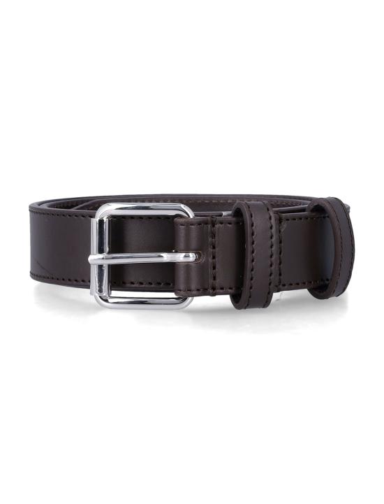 26FW 꼼데가르송 가죽 벨트 SA0912CF Marrone - COMME DES GARCONS