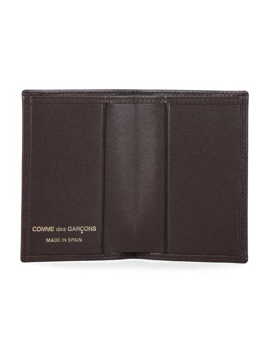 26SS 꼼데가르송 남성지갑 SA6400 2 Marrone - COMME DES GARCONS