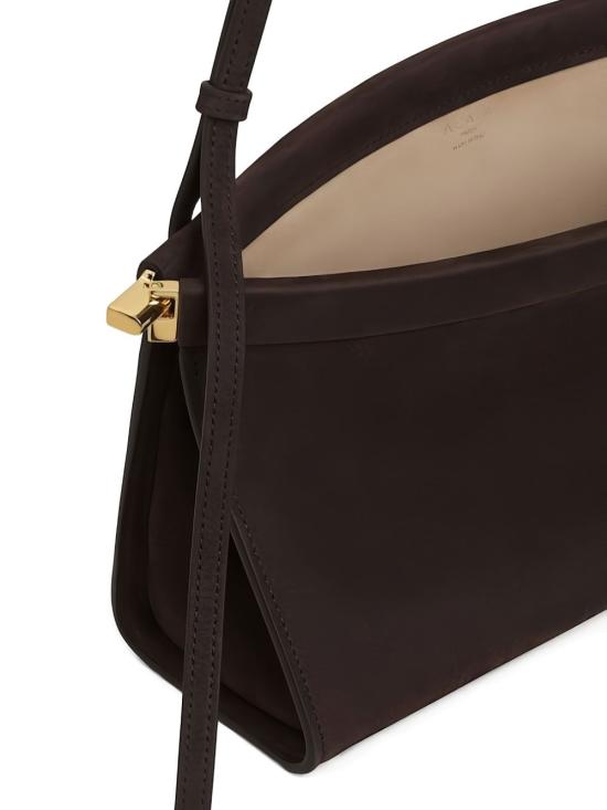 26SS 알라이아 숄더백 AA1S01430CA214 733 Marrone scuro - ALAIA