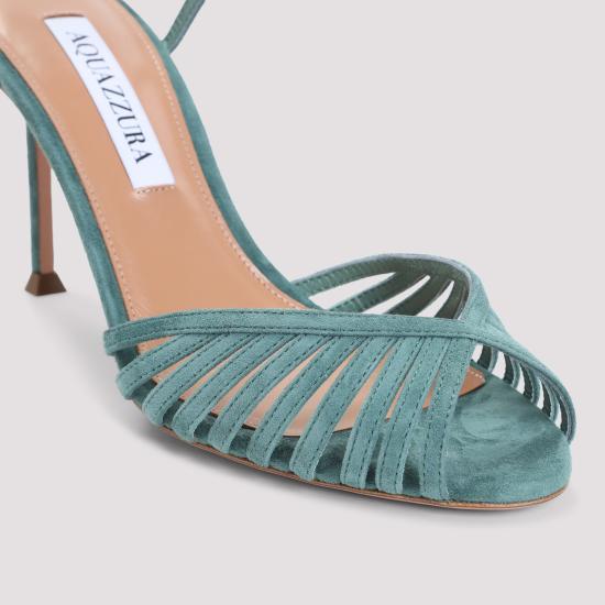 26SS 아쿠아주라 뮬/슬리퍼 HDMMIDS0 SUE LGE LIGHT TEAL - AQUAZZURA