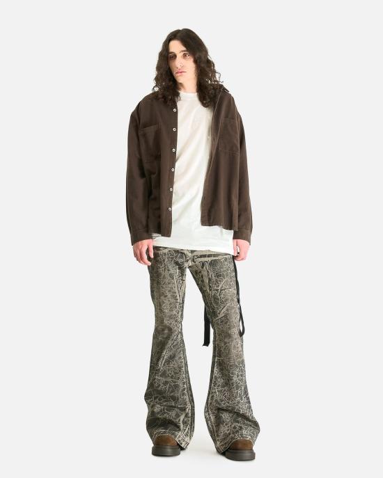  릭 오웬스 긴팔 셔츠 점보 아우터 - RICK OWENS