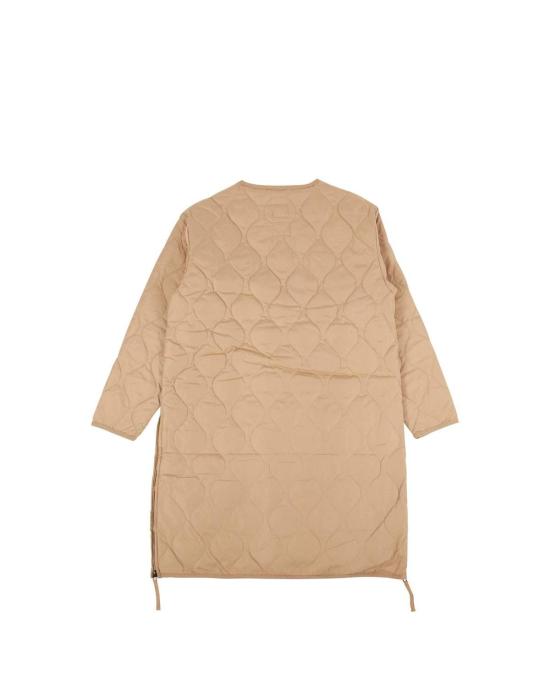  타이온 봄버 자켓 밀리터리 크루넥 다운 롱 재킷 - TAION