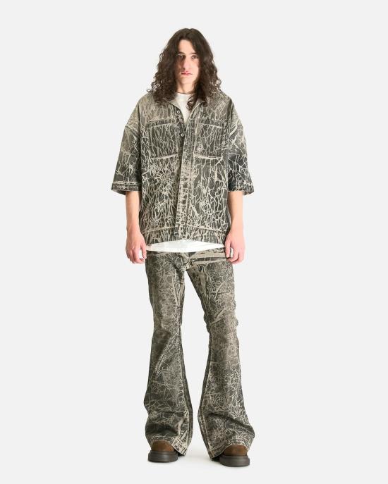  릭 오웬스 데님 팬츠 볼란 부츠컷 진 - RICK OWENS