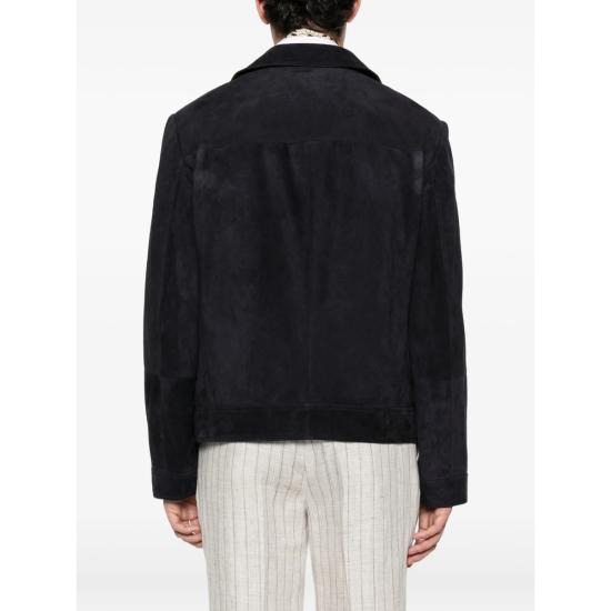 26SS 브루넬로 쿠치넬리 코트 MPCLF2069 CTW26 BLUE - BRUNELLO CUCINELLI