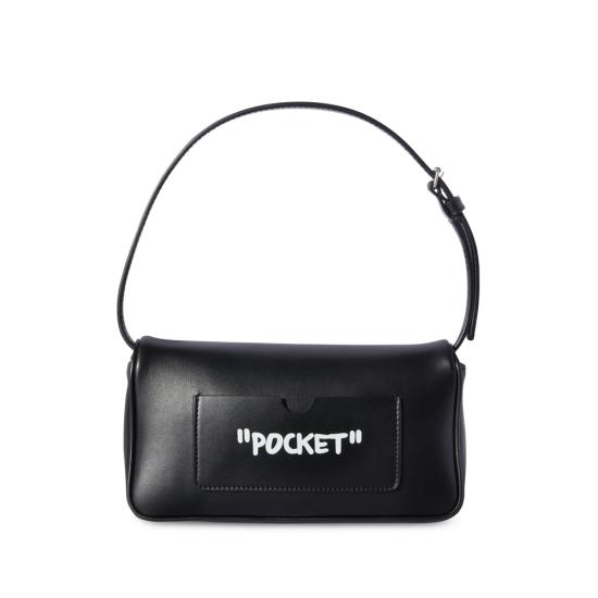 26SS 오프화이트 숄더백 OWNN18BC99LE A001 1001 BLACK - OFF WHITE